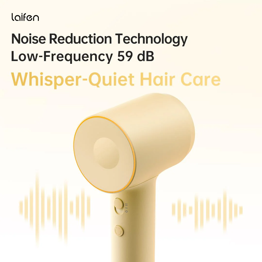 Laifen SE 2 High Speed Hair Dryer (Pastel Yellow) - Image 10