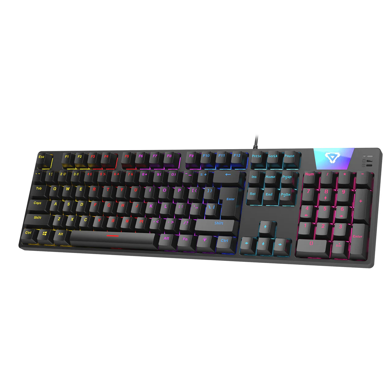 Laser Gaming LED Full Size Mechanical Wired Keyboard - Image 6