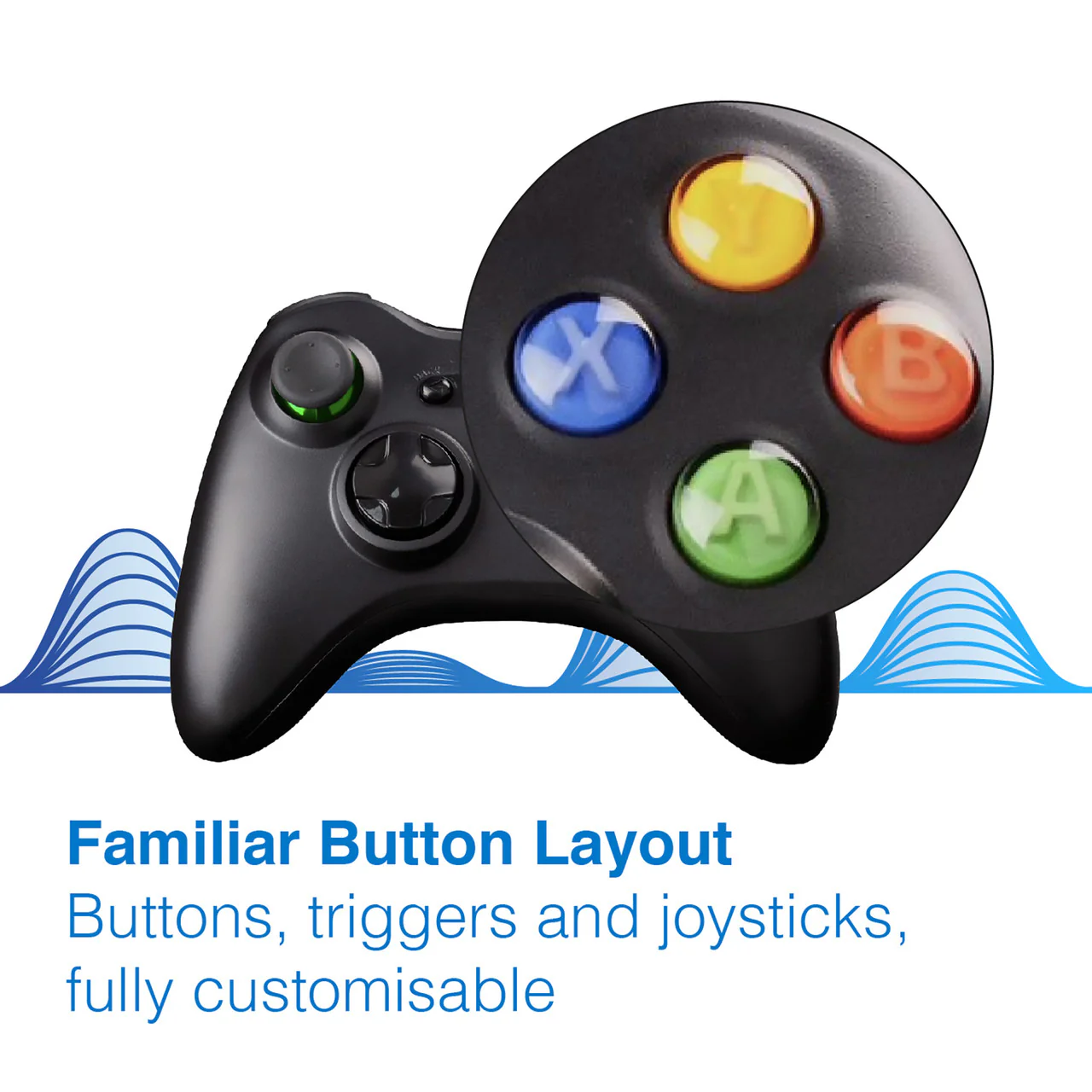 Laser Wired Gaming PC Controller - Image 4