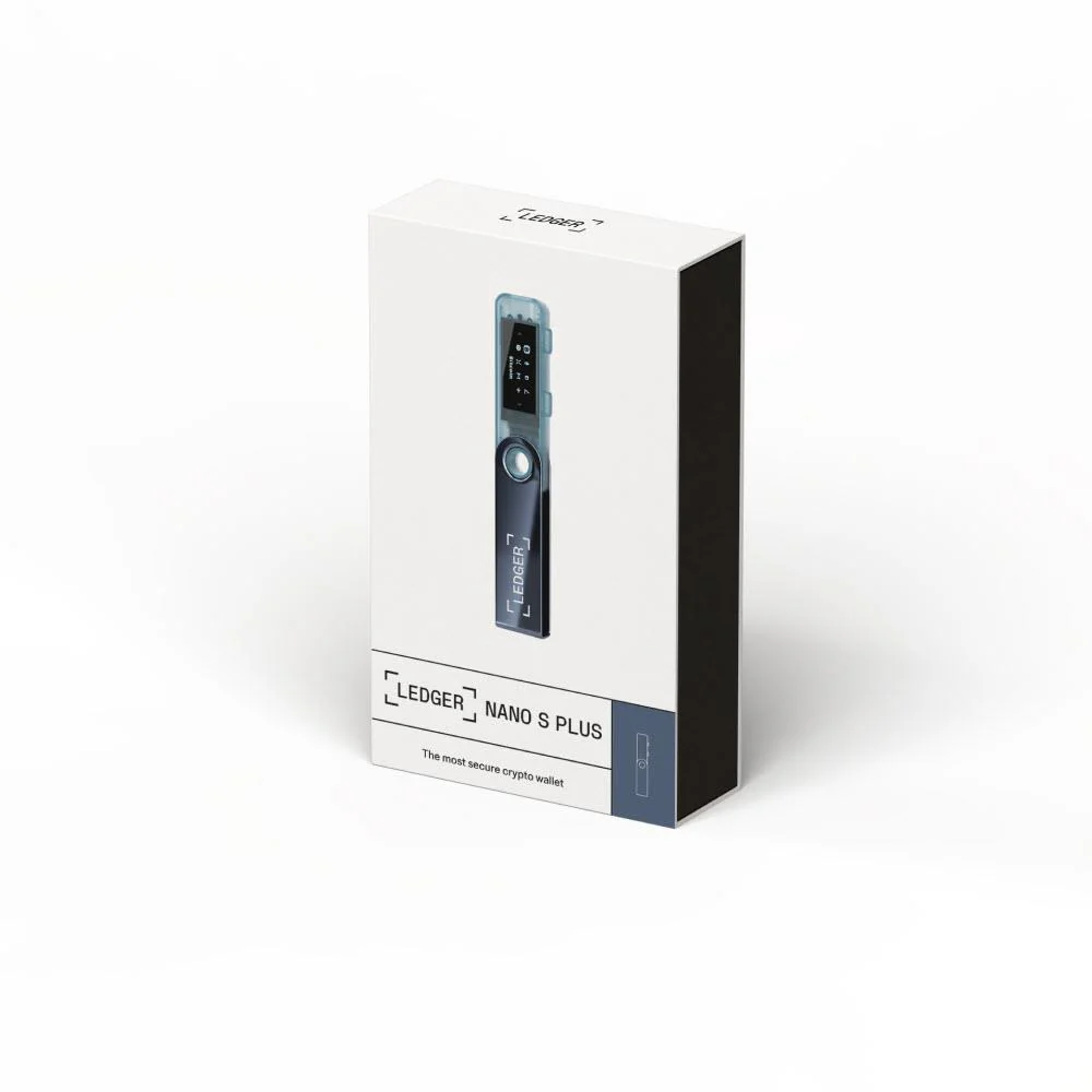 Ledger Nano S Plus Crypto Hardware Wallet (Neptune Blue) - Image 8