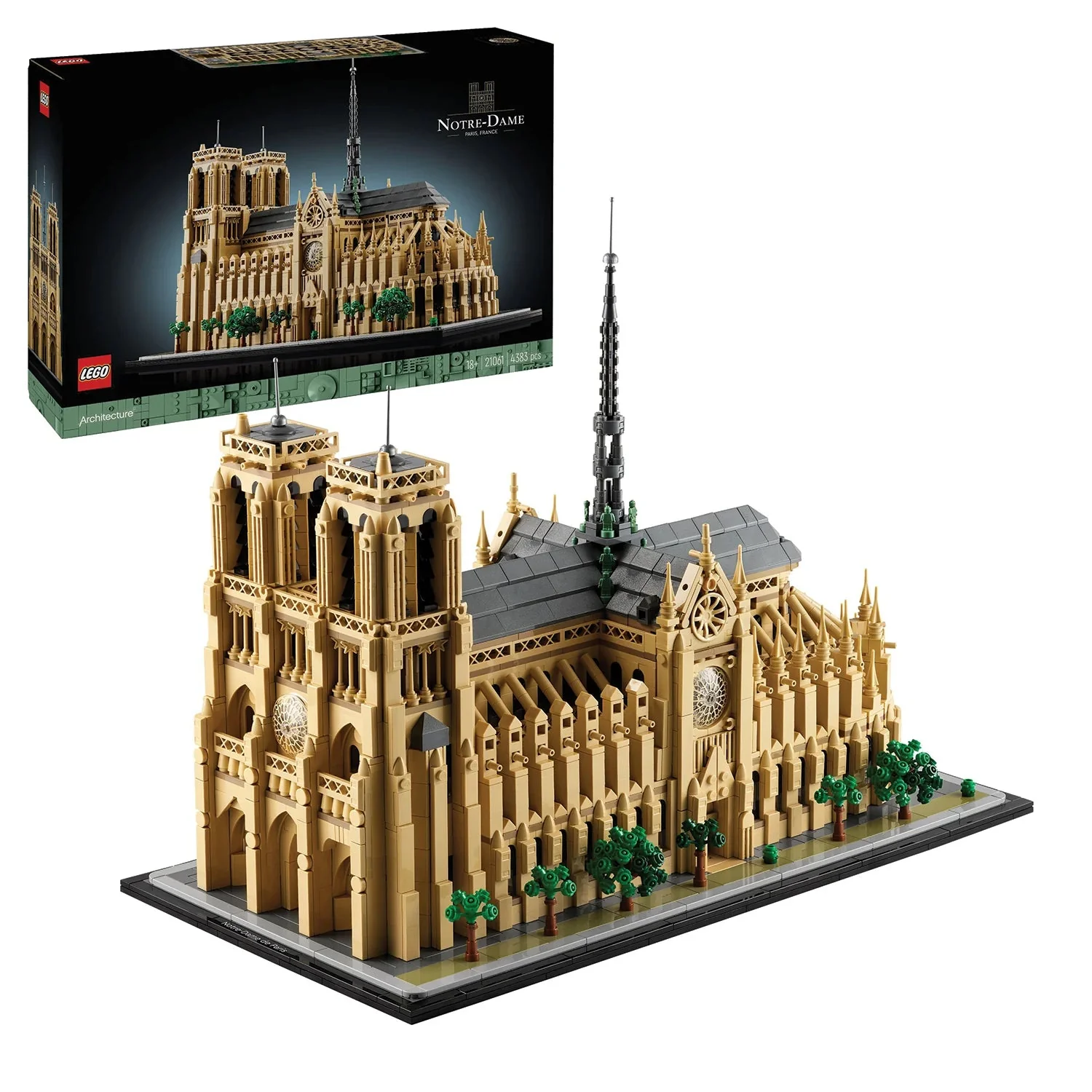 LEGO 21061 Notre-Dame de Paris - Architecture