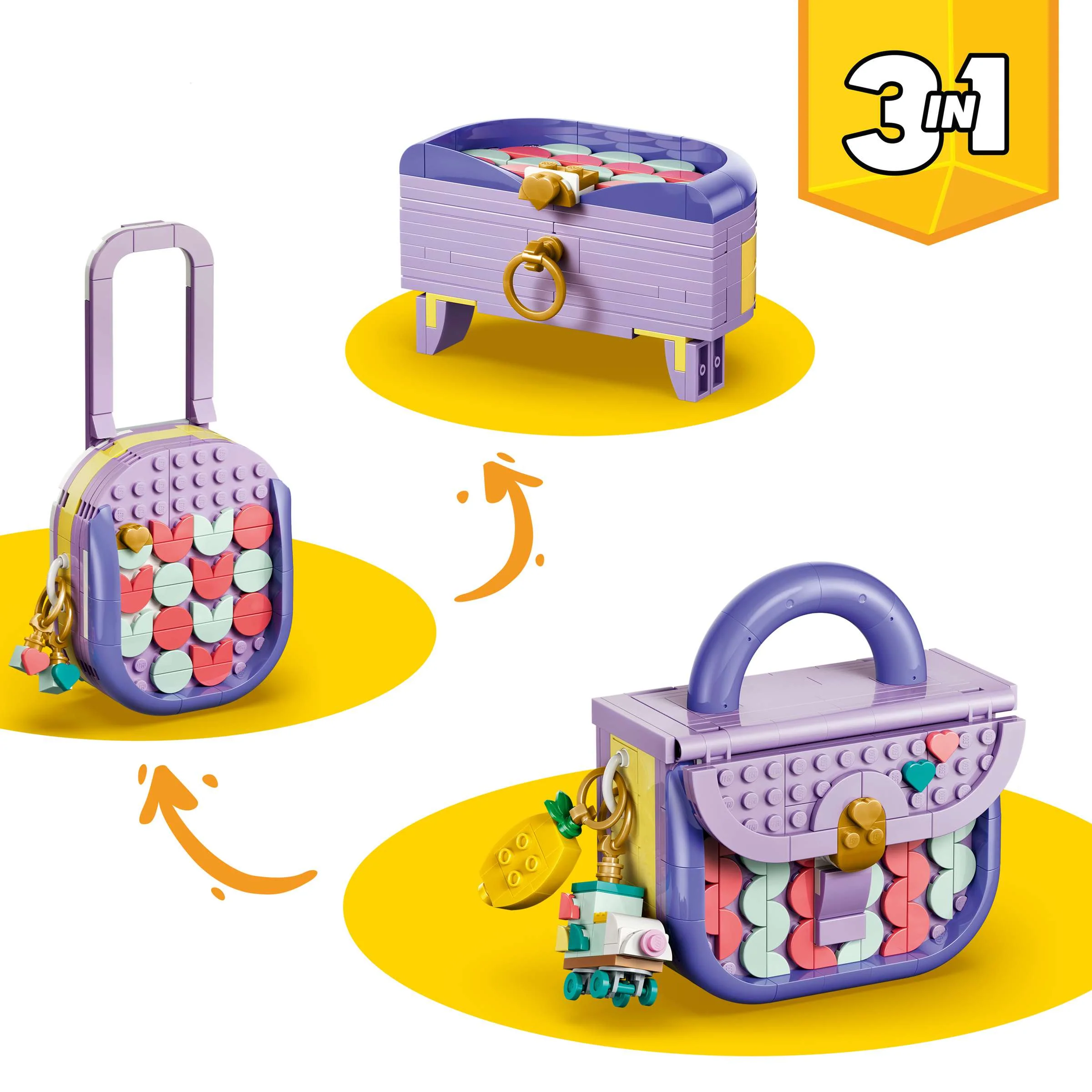LEGO 31391 Art Fashion Bag with Storage - Creator 3-in-1 - Image 3