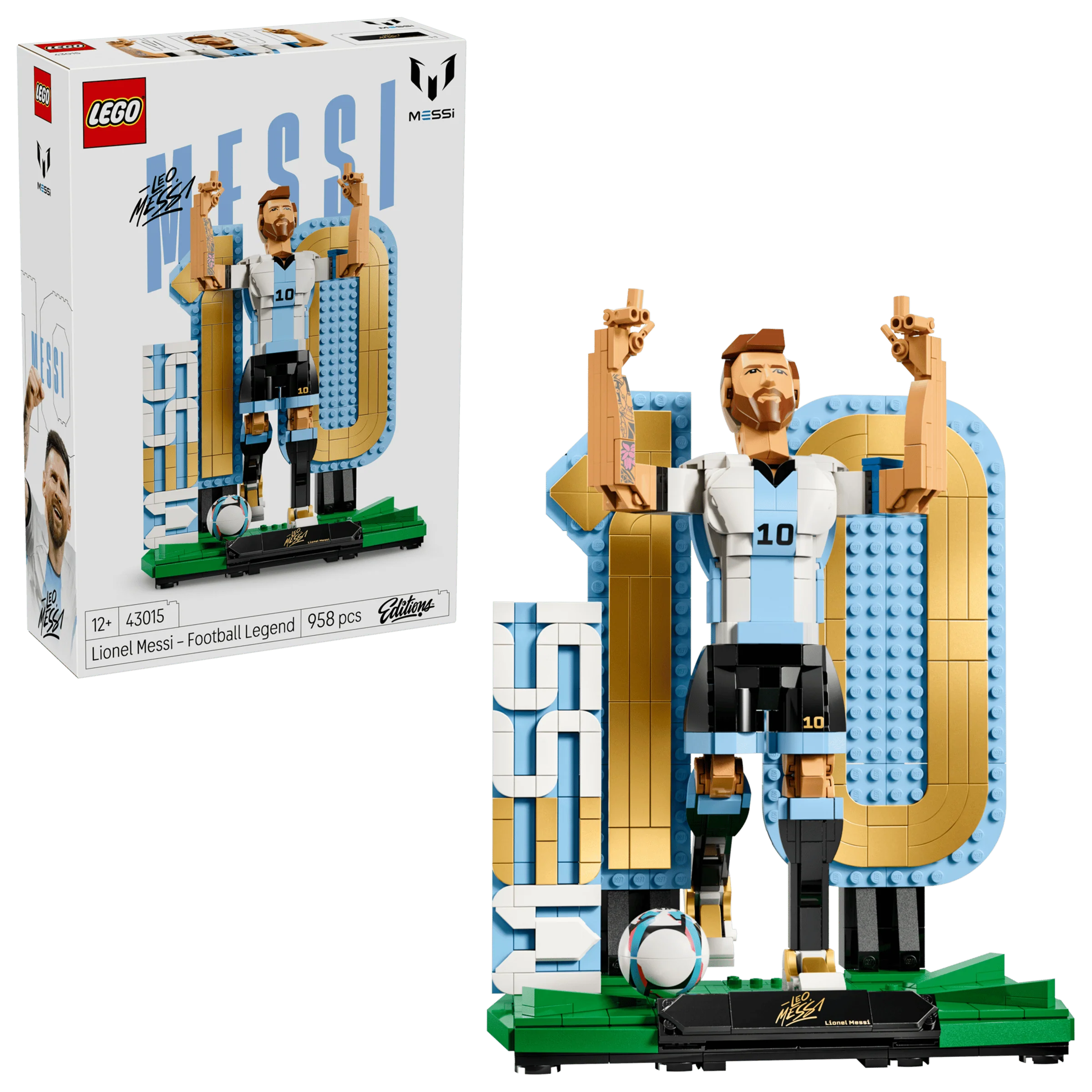 LEGO 43015 Lionel Messi Football Legend - Editions