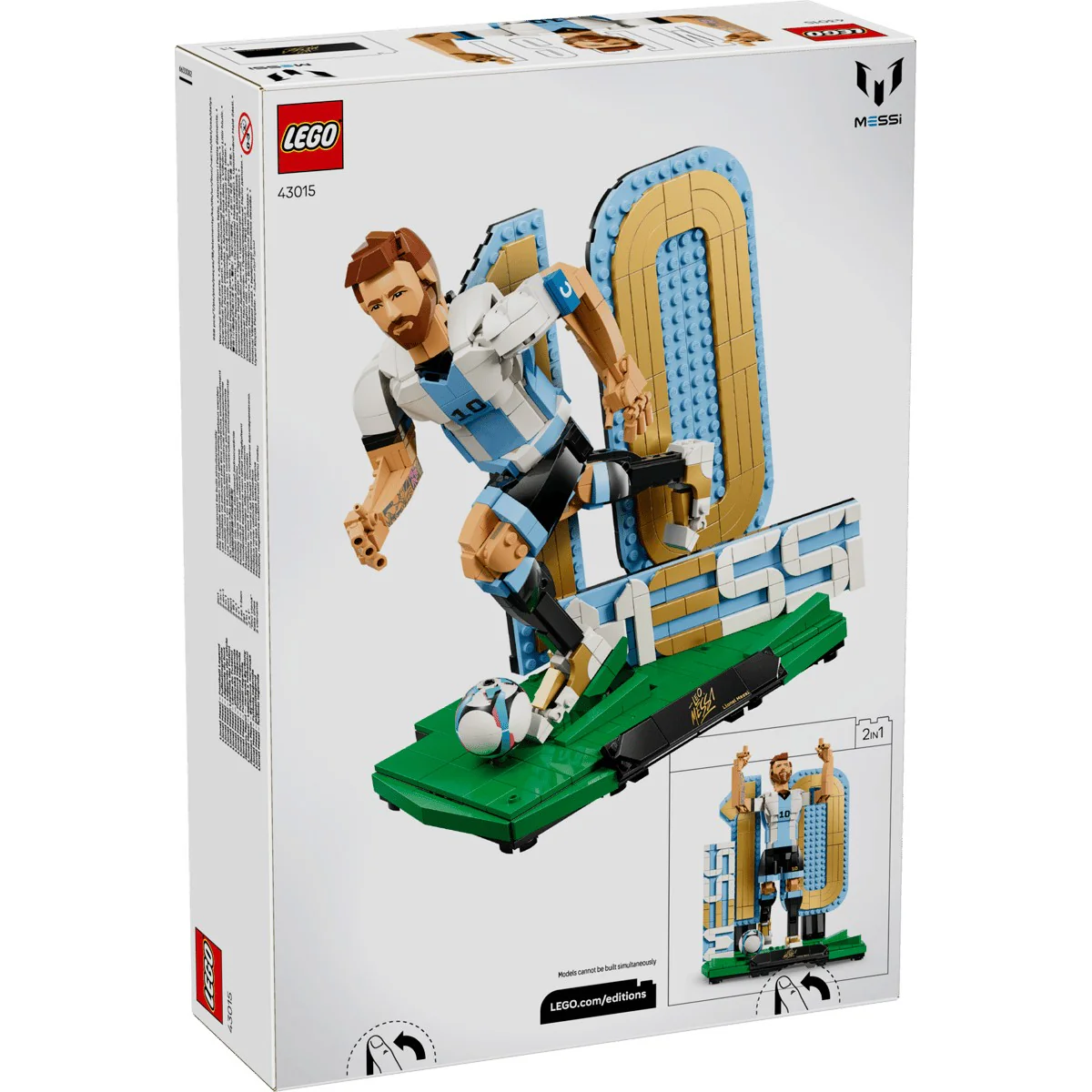 LEGO 43015 Lionel Messi Football Legend - Editions - Image 9