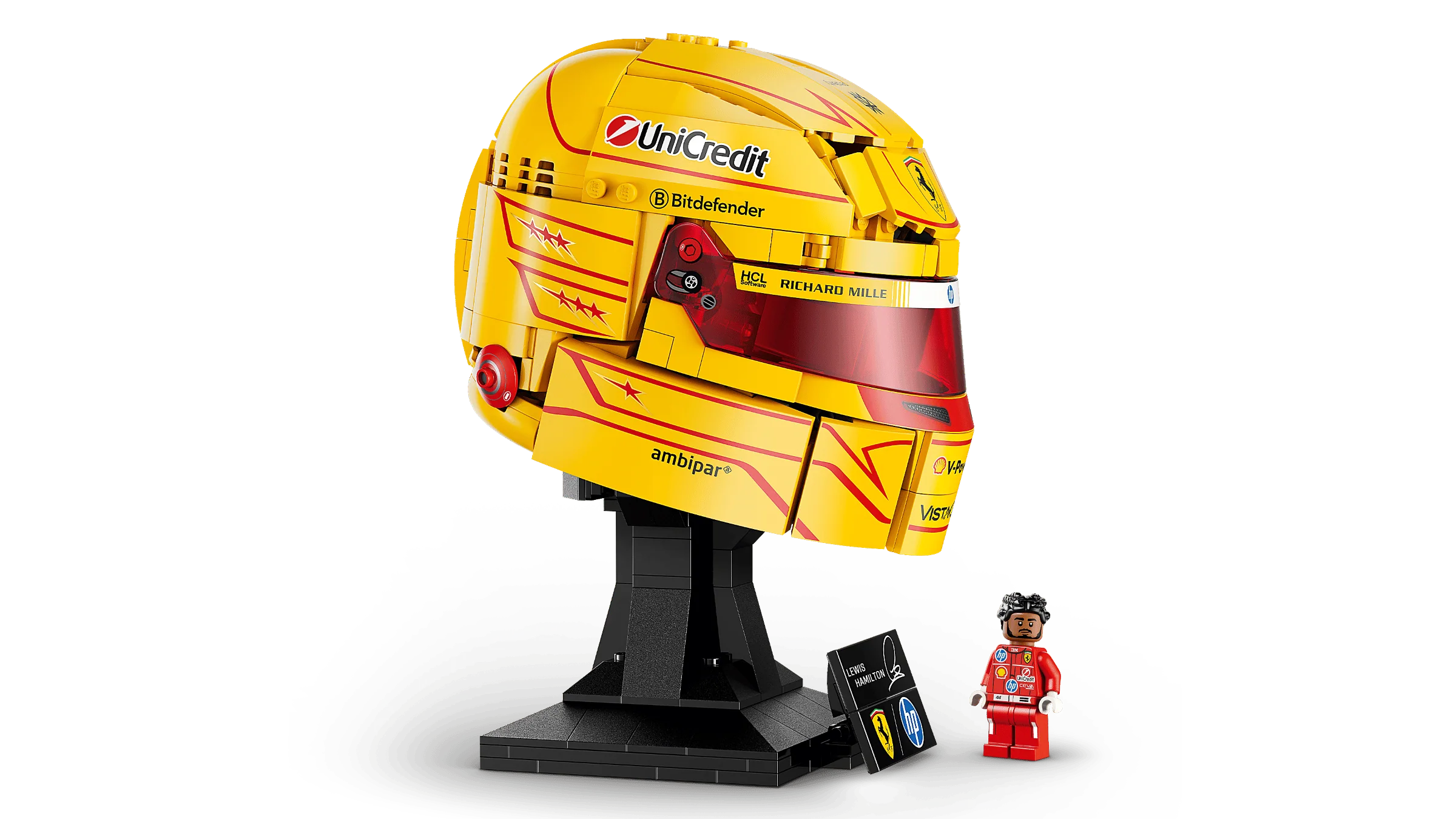 LEGO 43022 Scuderia Ferrari HP Lewis Hamilton Helmet - Editions - Image 5