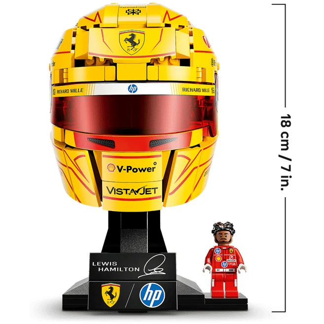 LEGO 43022 Scuderia Ferrari HP Lewis Hamilton Helmet - Editions - Image 6
