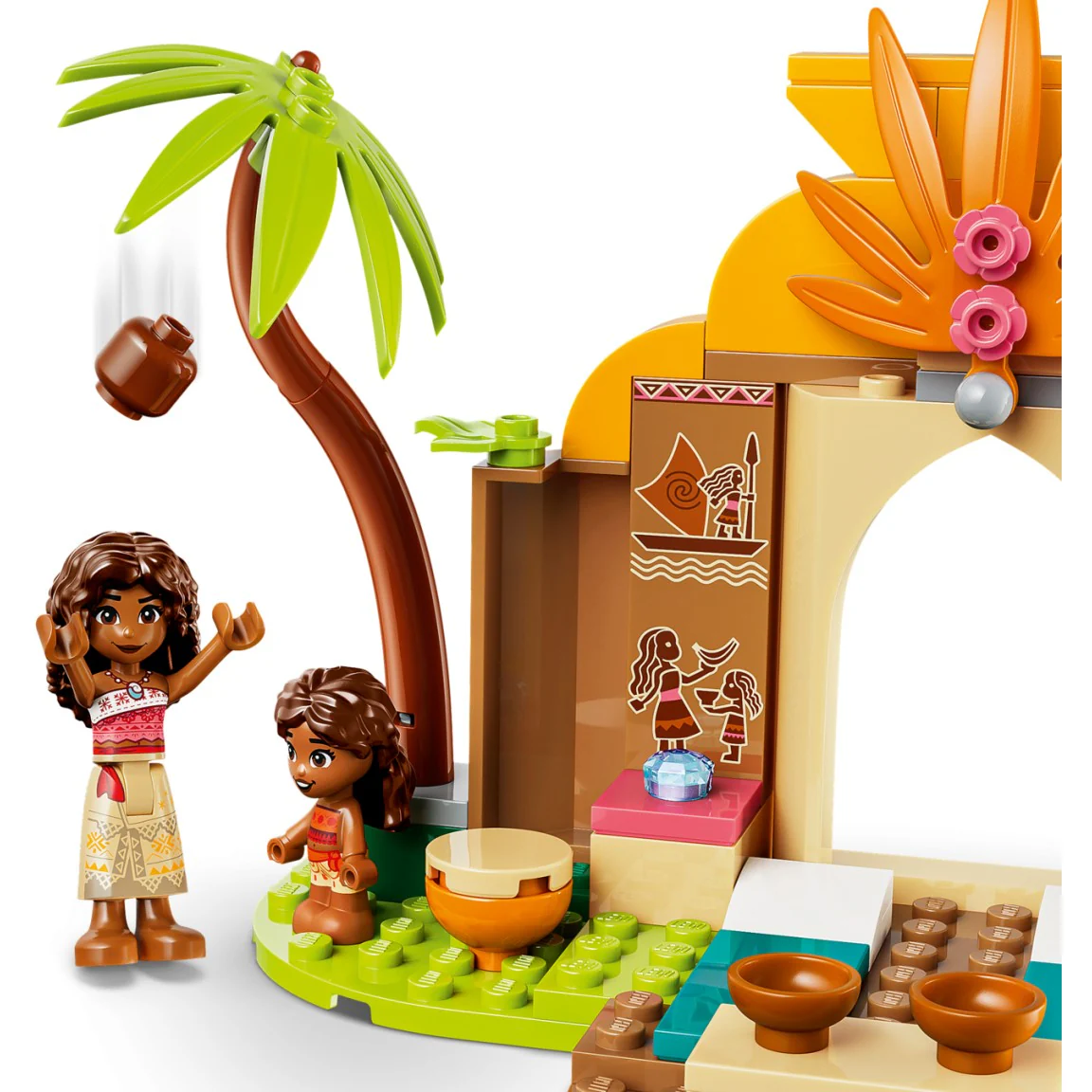 LEGO 43282 Village House & Boat - Disney - Image 5