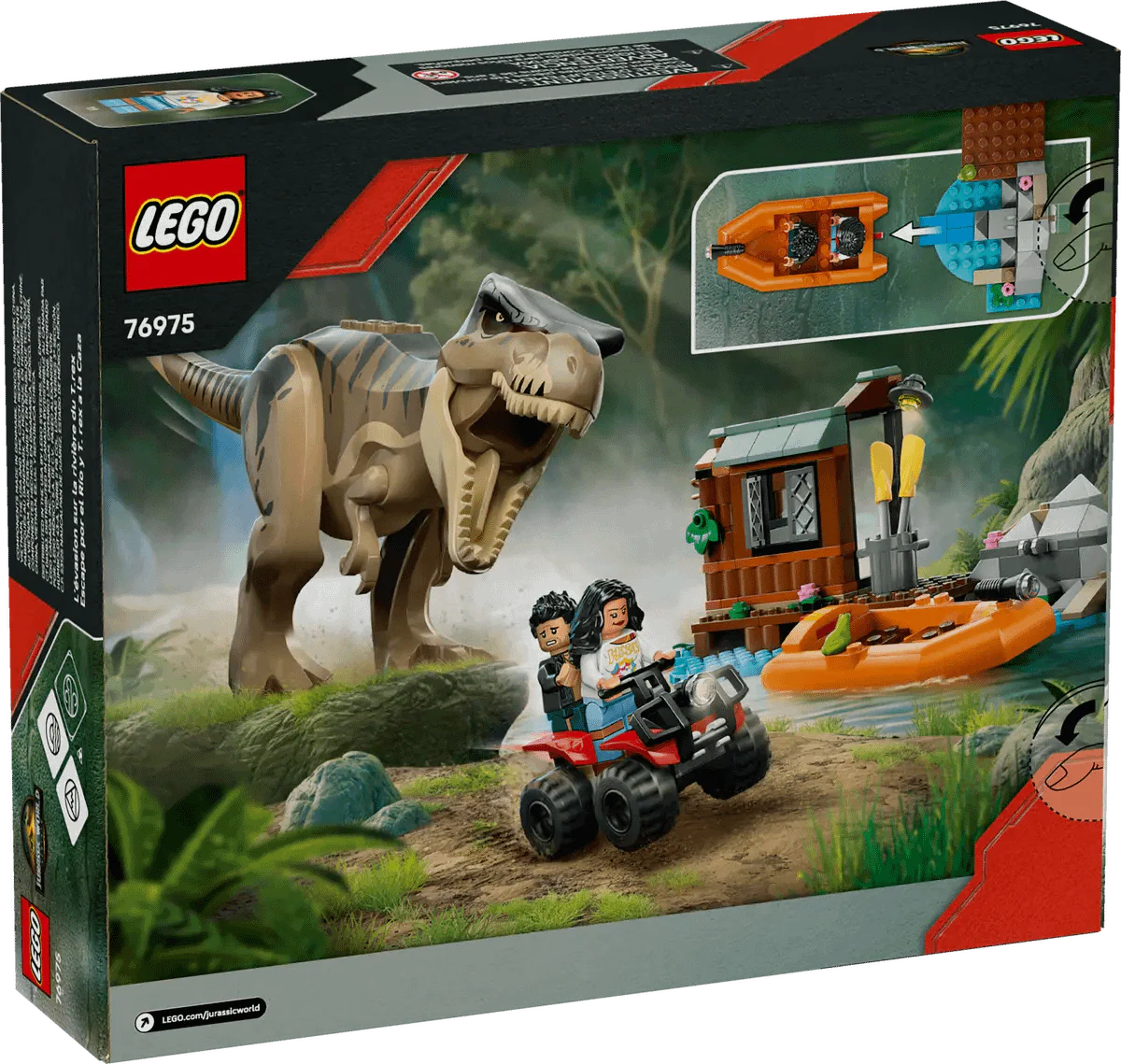 LEGO 76975 T. rex River Escape - Jurassic World - Image 6