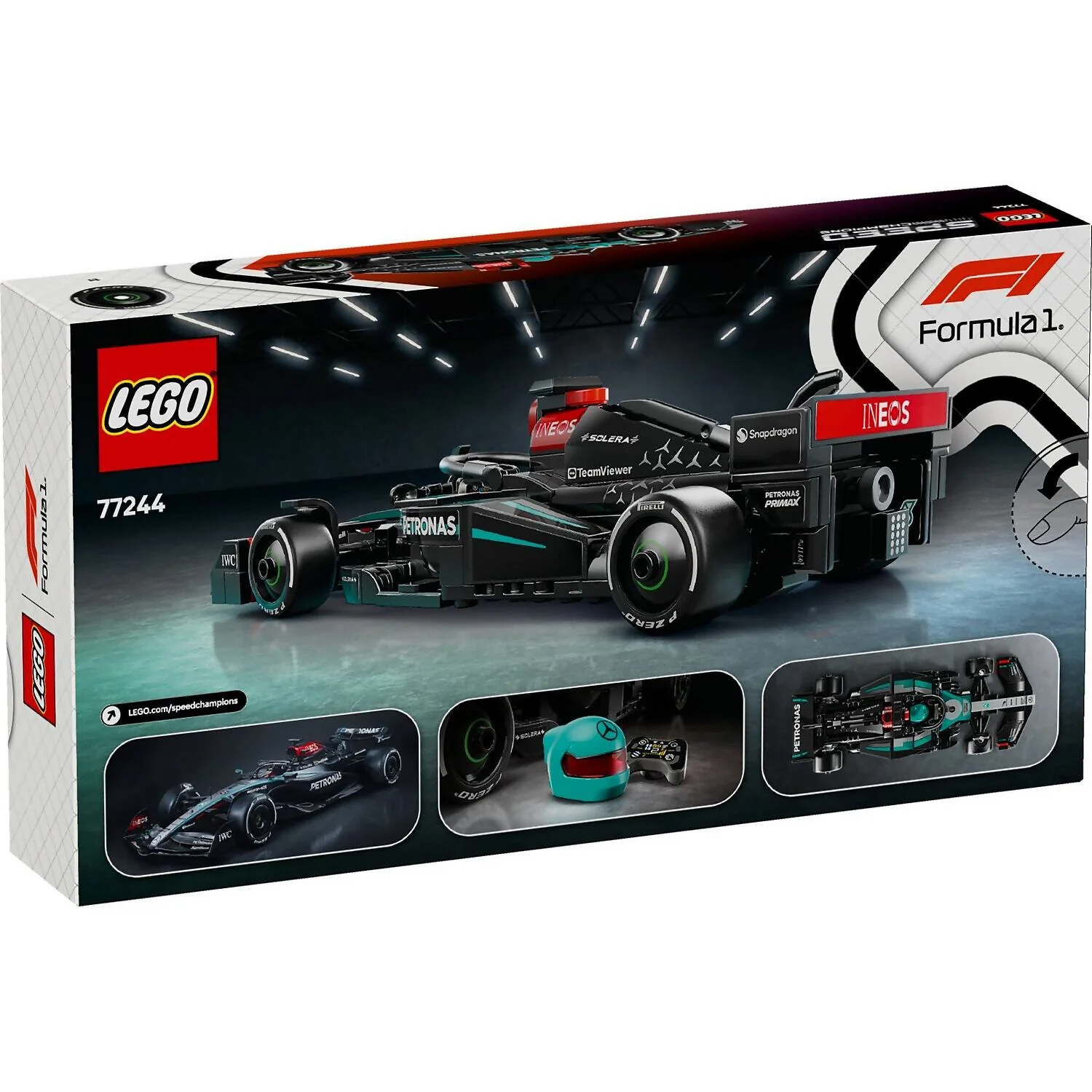 LEGO 77244 Mercedes-AMG F1® W15 Race Car - Speed Champions - Image 6