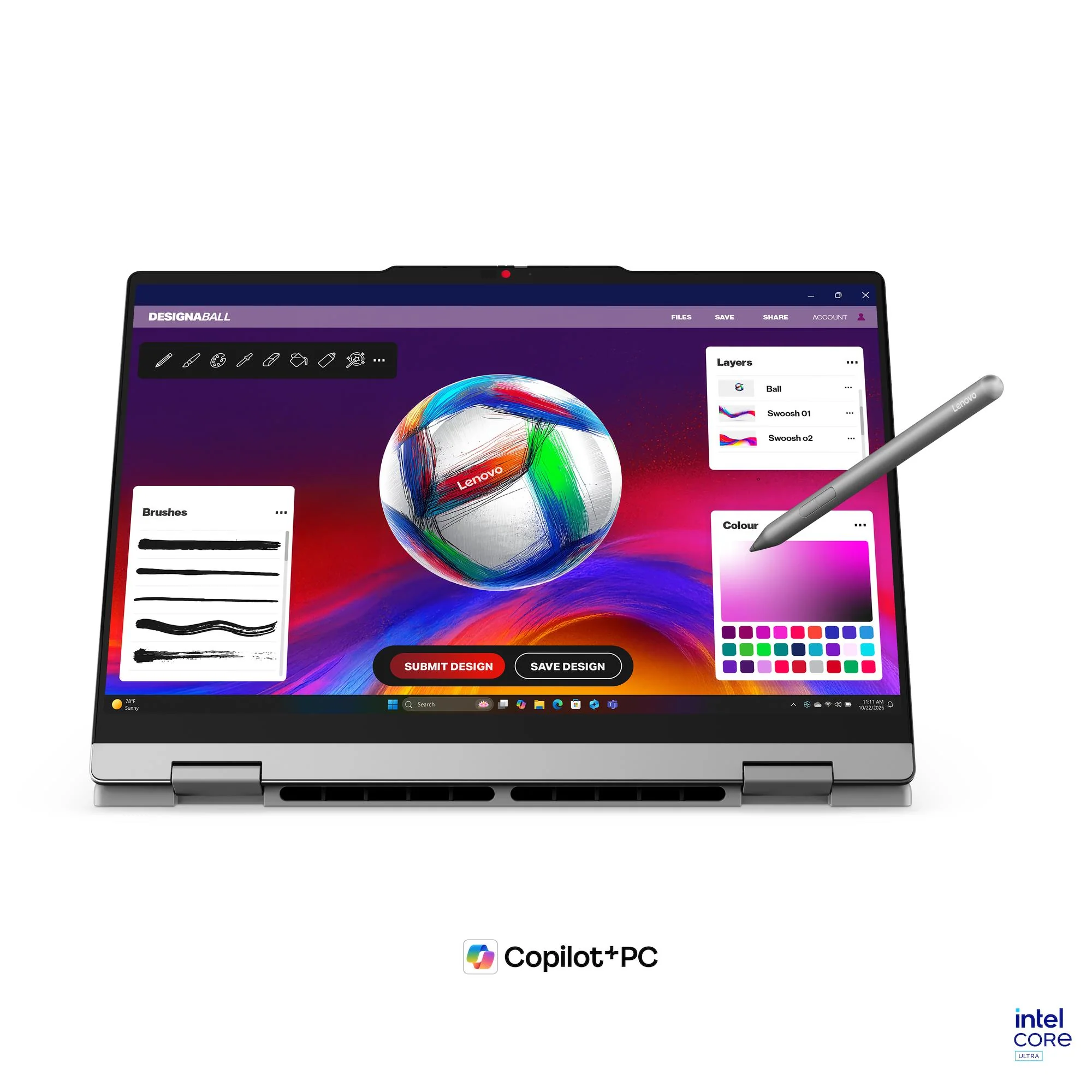 Lenovo IdeaPad 5 14" WUXGA 2-in-1 Copilot+ AI PC Laptop (Intel Core Ultra 7-355)[1TB] - Image 11