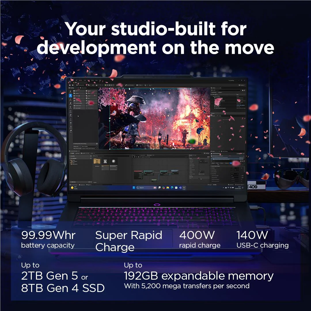 Lenovo Legion 9i 18" WQUXGA 240Hz Gaming Laptop (Intel Core Ultra 9)[GeForce RTX 5080] - Image 11