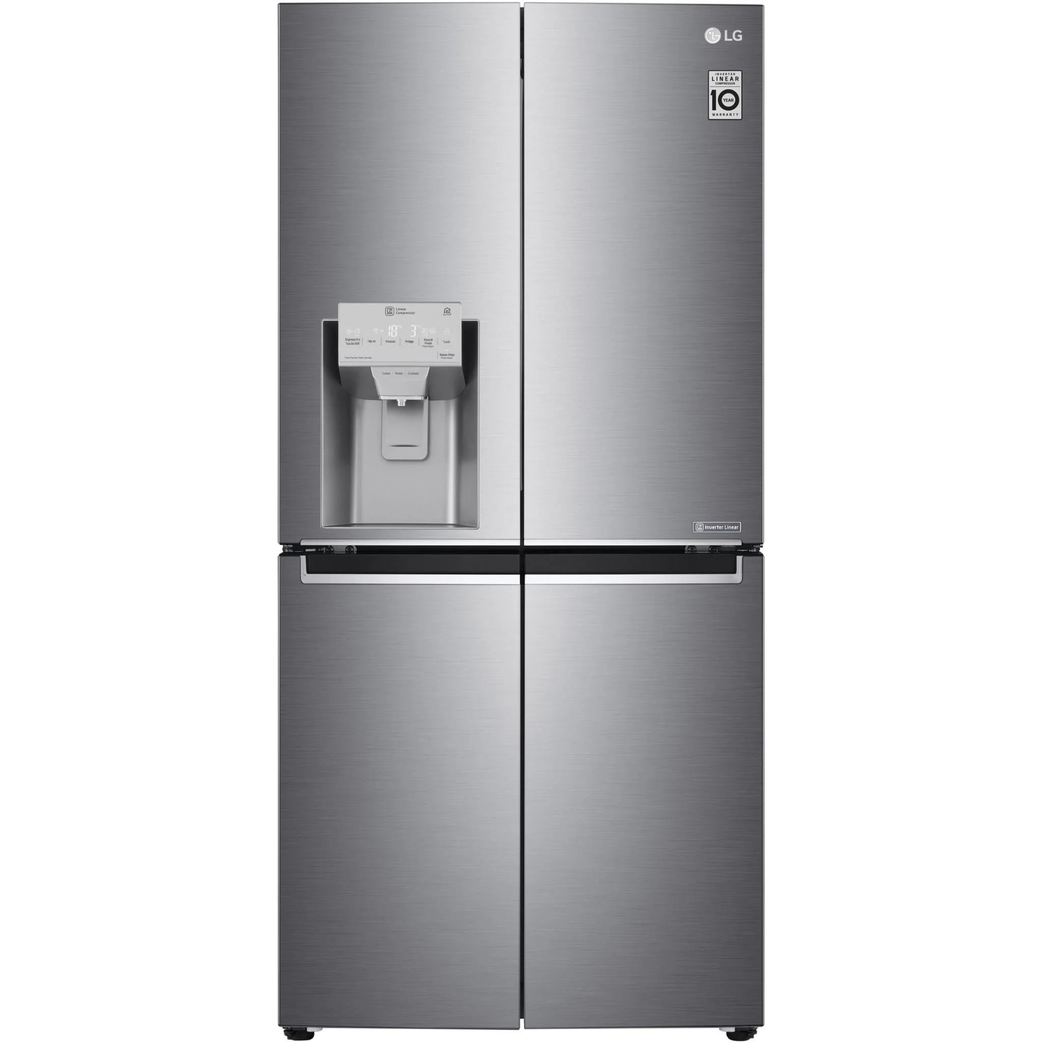 LG GF-L570PNL 506L French Door Fridge (Stainless Steel)