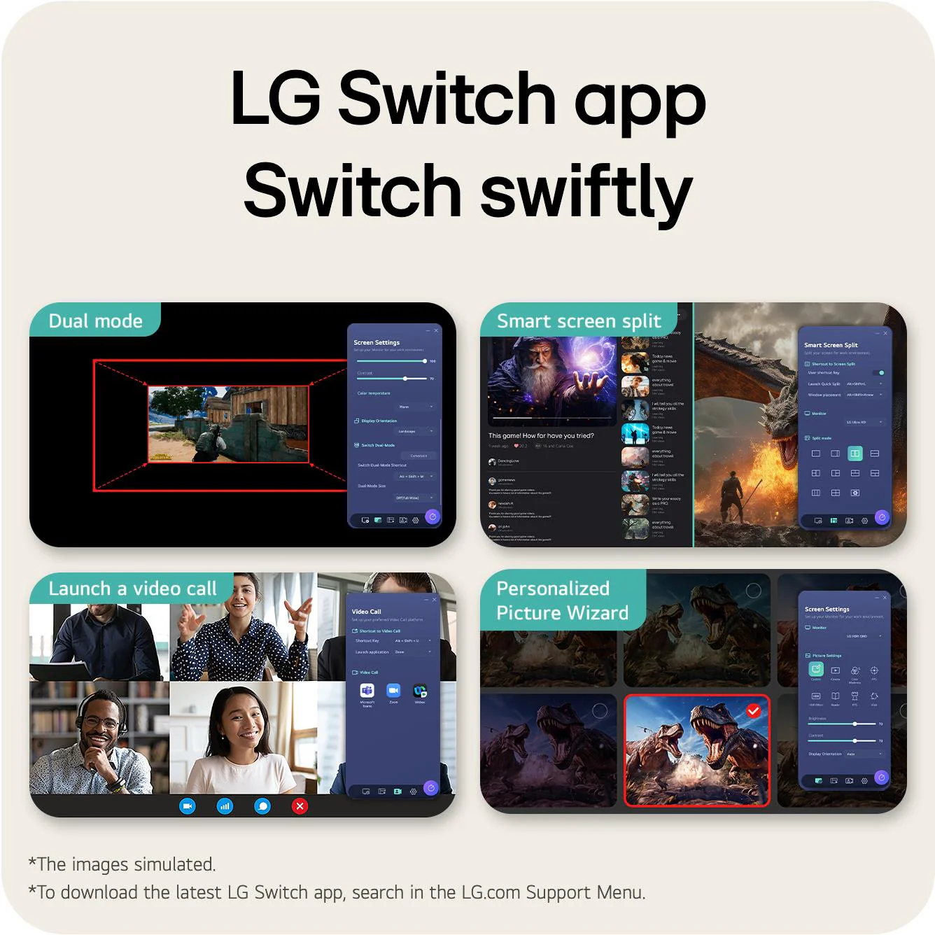 LG UltraGear G6 27G64NA 27" QHD 300Hz Gaming Monitor - Image 8
