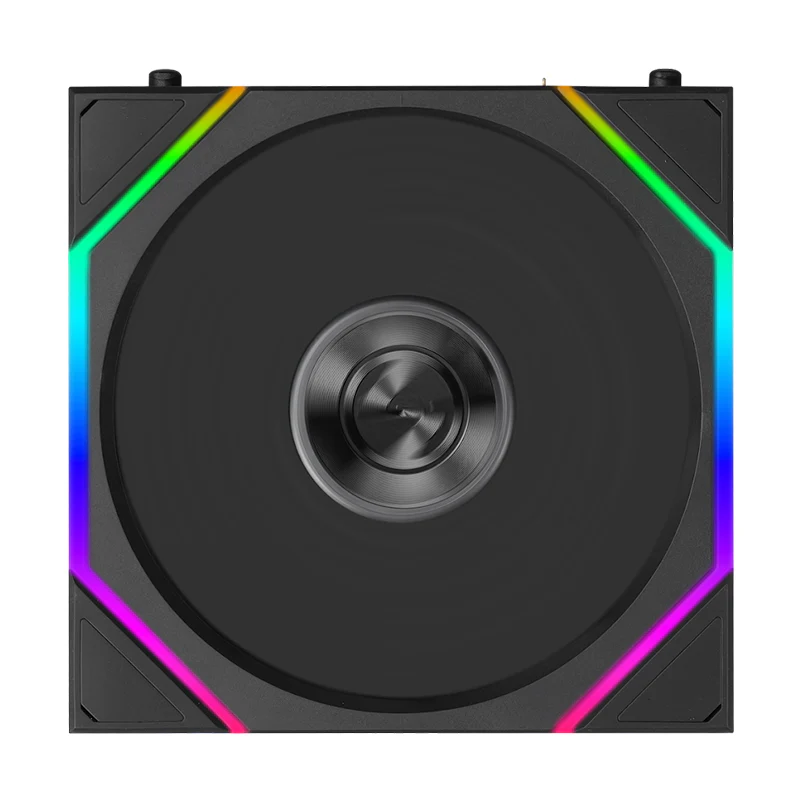 Lian Li Uni Fan TL Flex 2.4GHz Wireless 120mm Reverse Blade ARGB Fan - Black (12RTL1F1B)