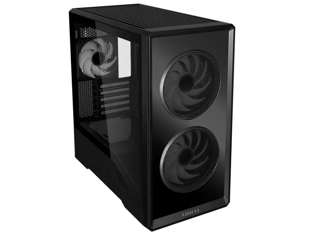 Lian Li Vector V150 Infinity ARGB Tempered Glass Micro-ATX Case - Black - Image 3