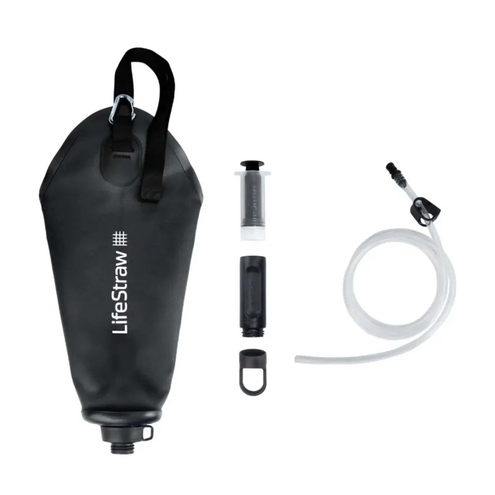 LifeStraw Peak 3L Compact Gravity Water Filter System Dark Grey, 3 Liters - Image 5