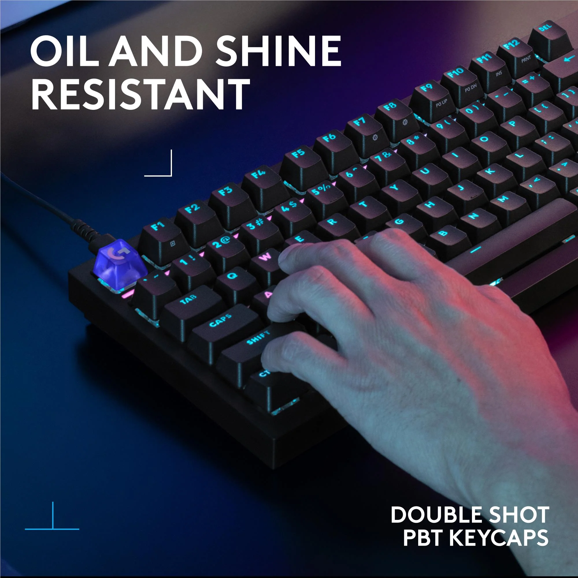 Logitech G G316 X 98 Gaming Keyboard (Black) - Image 8