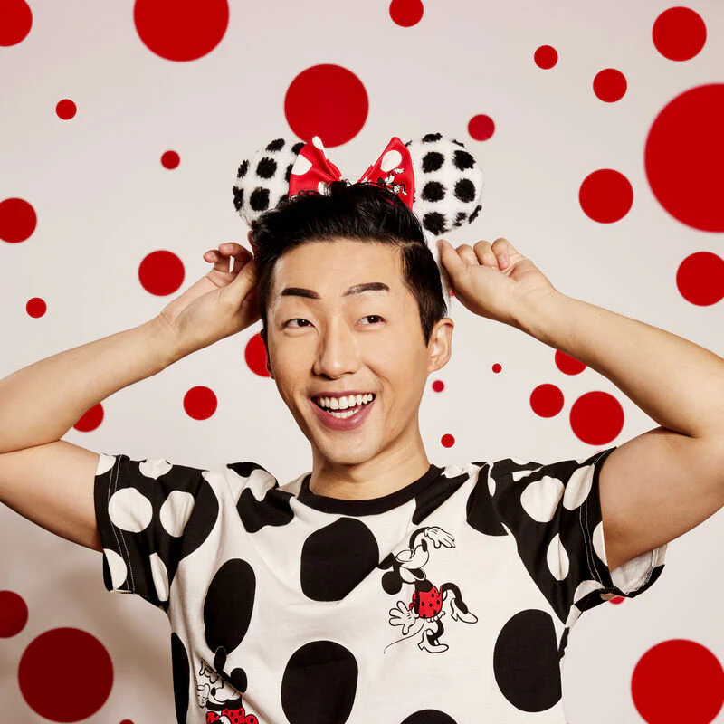 Loungefly Disney Minnie Mouse - Minnie Rocks The Dots Sherpa Ears Headband - Image 5