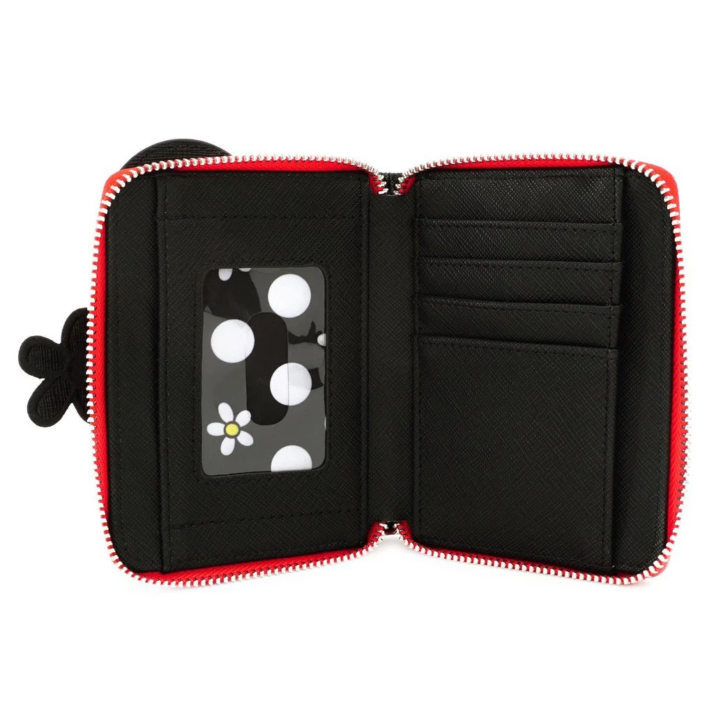 Loungefly Disney Minnie Mouse - Positively Minnie Polka Dot Zip Around Wallet - Image 2