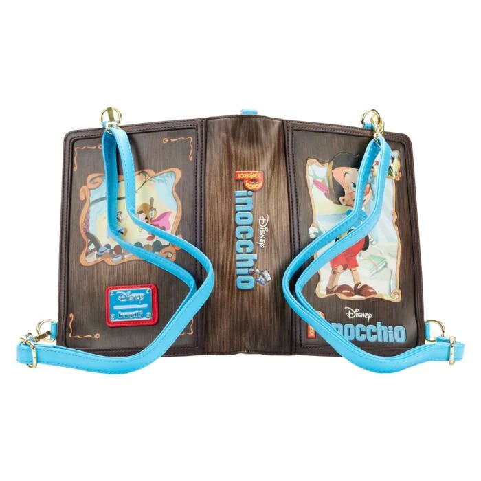 Loungefly Disney Pinocchio (1940) - Classic Book Convertible Crossbody Bag - Image 3
