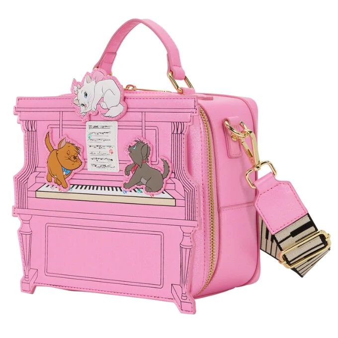 Loungefly Disney The Aristocats - Figural Piano Crossbody Bag - Image 2