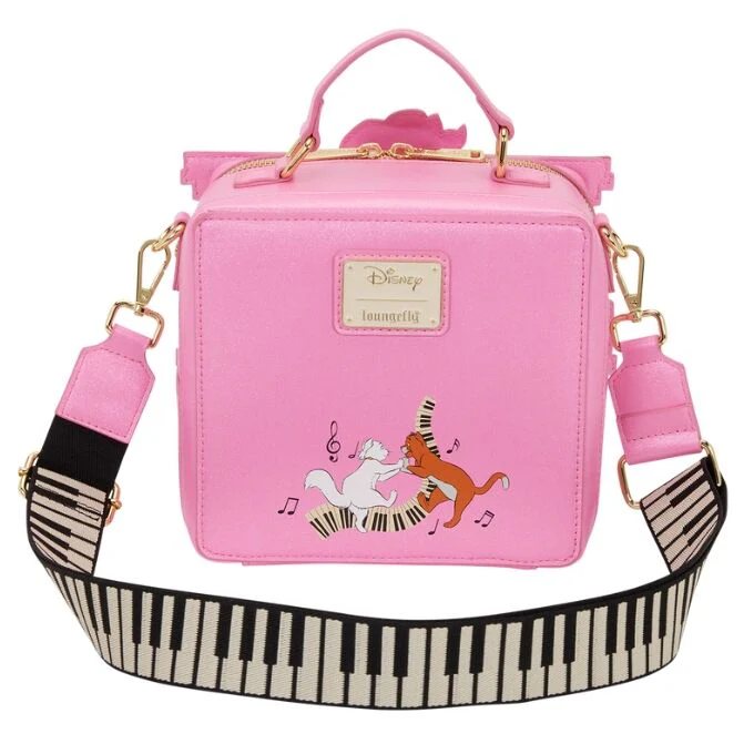 Loungefly Disney The Aristocats - Figural Piano Crossbody Bag - Image 3