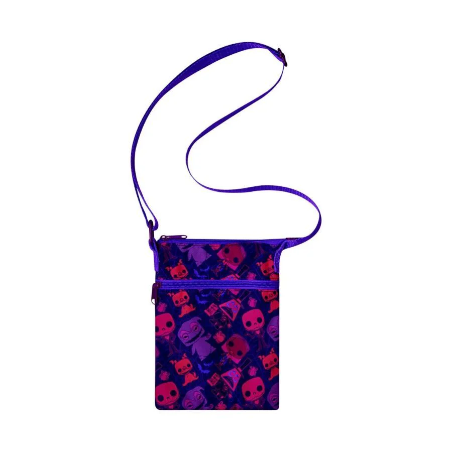 Loungefly Disney The Nightmare Before Christmas - Blacklight Passport Crossbody - Image 2