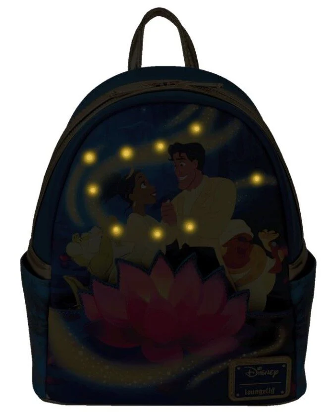 Loungefly Disney The Princess and the Frog - 15th Anniversary LED Mini Backpack - Image 2
