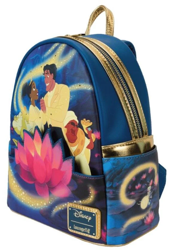 Loungefly Disney The Princess and the Frog - 15th Anniversary LED Mini Backpack - Image 3