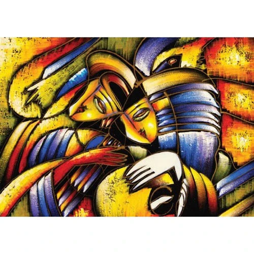Magnolia 1000-Pieces Abstract Face Puzzle - Image 2