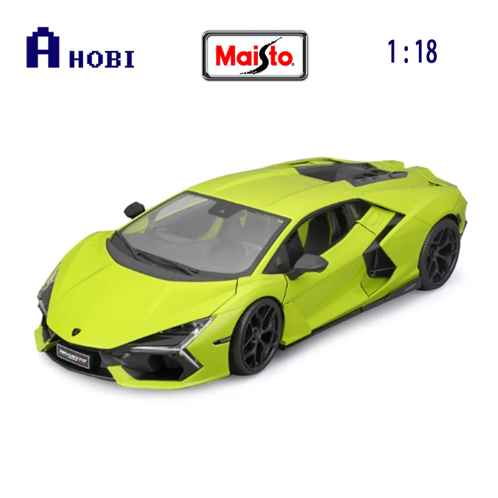 Maisto 1:18 Scale 2023 Lamborghini Revuelto HPEV Hybrid Diecast Car Model - Image 3