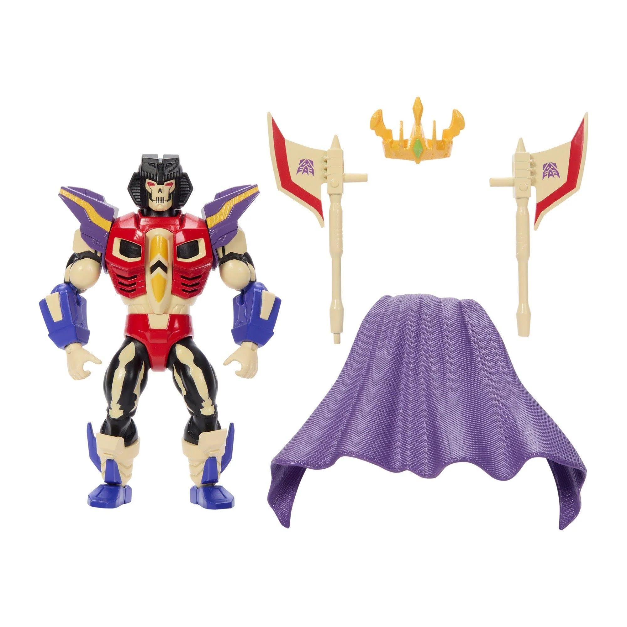 Masters Of The Universe x Transformers - Starscream Armor Scare Glow Action Figure - Image 2