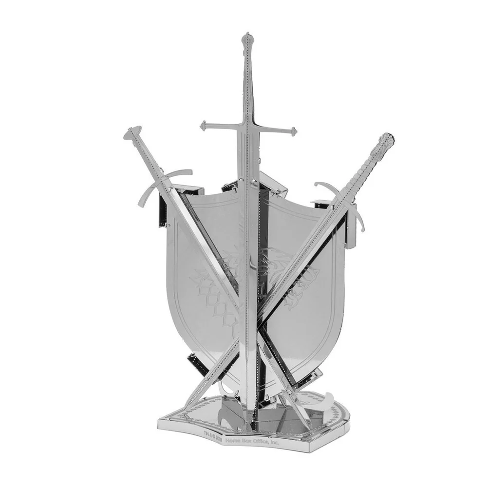 Metal Earth - 3D Metal Model Kit - Game of Thrones - ICONX House Stark Sigil - Image 2