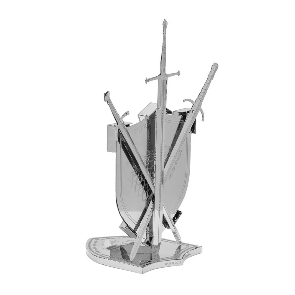 Metal Earth - 3D Metal Model Kit - Game of Thrones - ICONX House Stark Sigil - Image 3