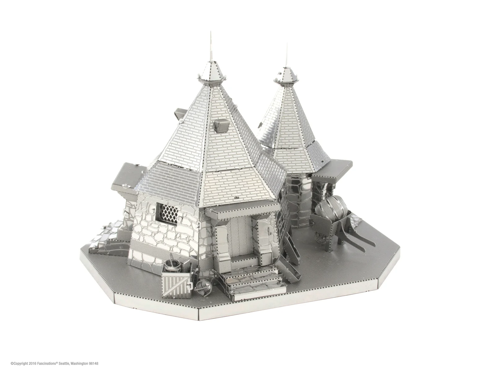 Metal Earth - 3D Metal Model Kit - Harry Potter - Rubeus Hagrid Hut - Image 2