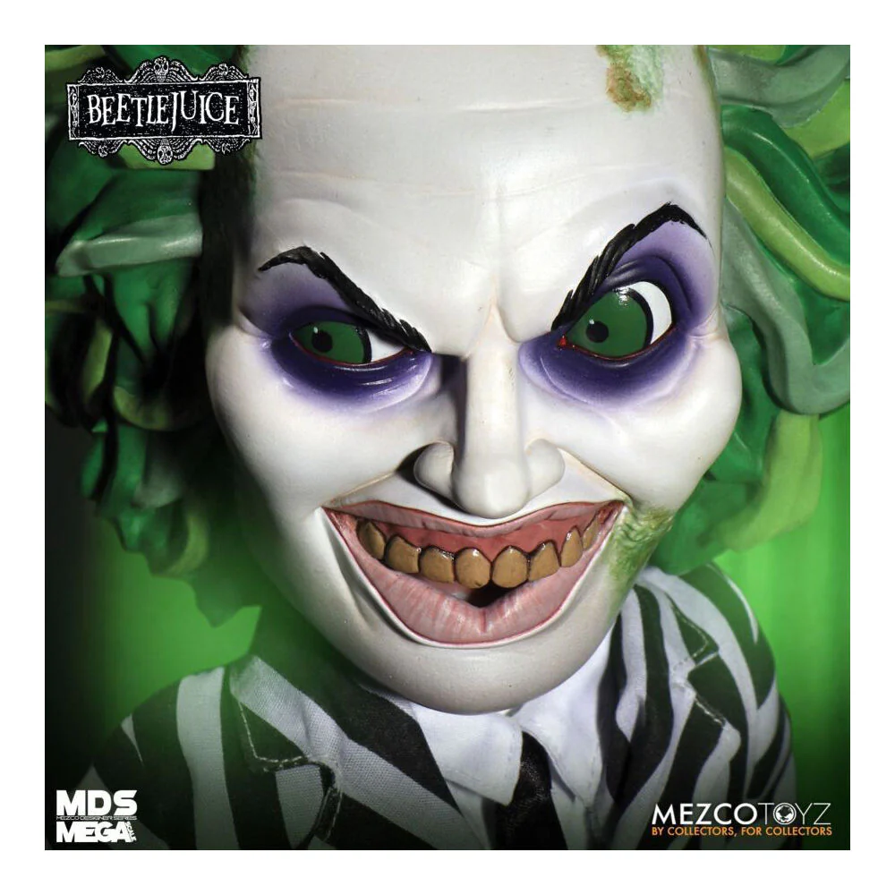 Mezco Toyz Talking Beetlejuice Mega Scale Action Horror Figure Toy 38x20cmcm - Image 3
