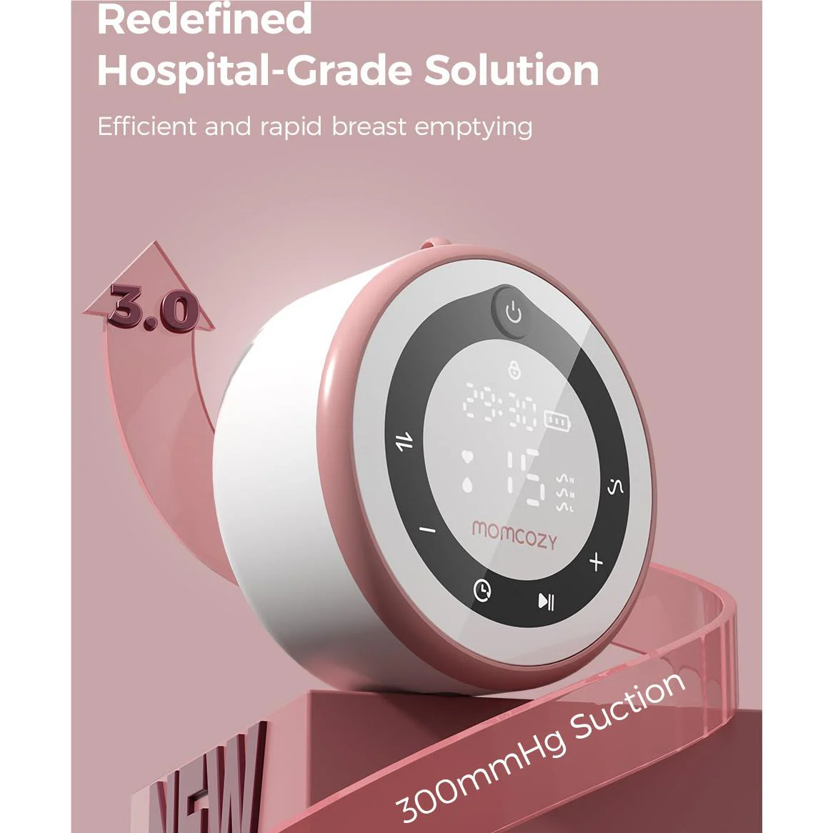 Momcozy V1 Pro Hospital-Grade Wearable Breast Pump - Image 2