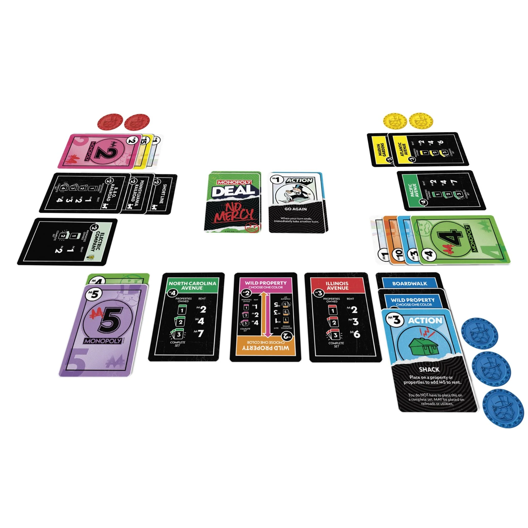 Monopoly Deal: No Mercy Card Game - Image 2