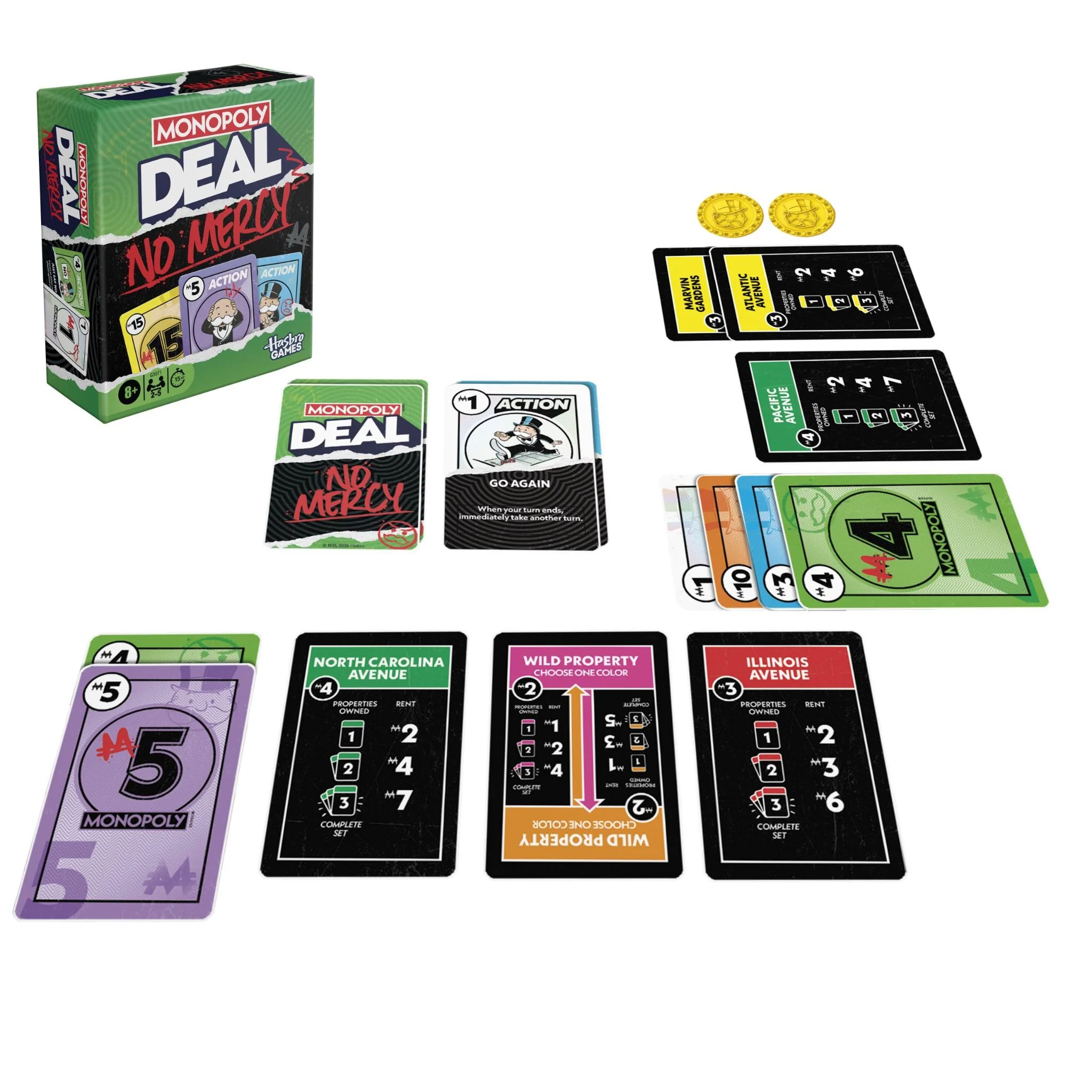 Monopoly Deal: No Mercy Card Game - Image 3