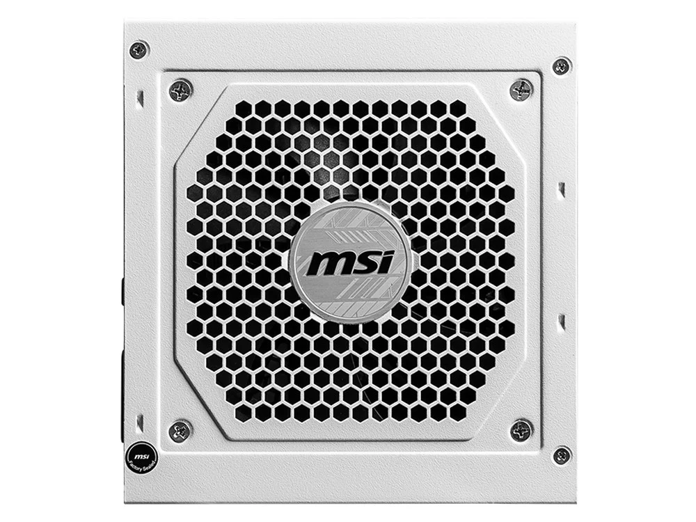 MSI MAG A850GL PCIE5 WHITE PCIe 5.0 850W 80+ Gold Fully Modular Power Supply - Image 3