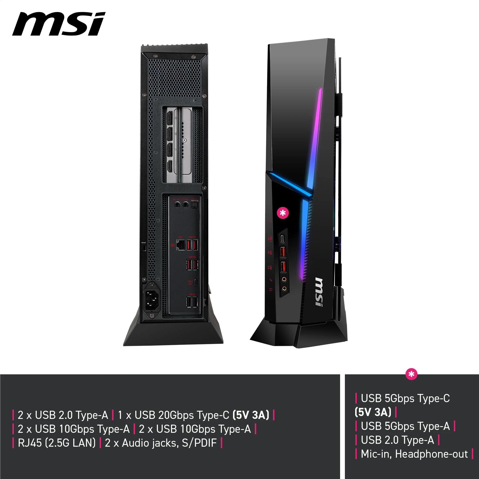 MSI MPG Trident AS AI 2NVL5-005AU Gaming Desktop (Intel Core Ultra 5-225)[GeForce RTX 5060] - Image 4