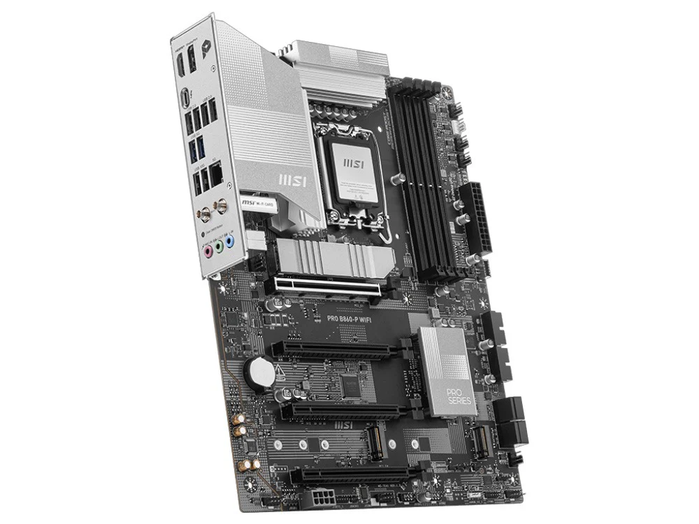 MSI Pro B860-P WIFI LGA1851 DDR5 ATX Motherboard - Image 2