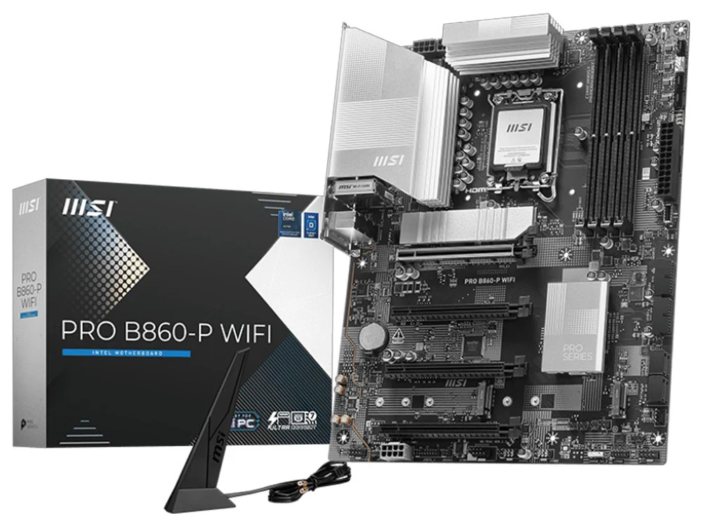 MSI Pro B860-P WIFI LGA1851 DDR5 ATX Motherboard - Image 5