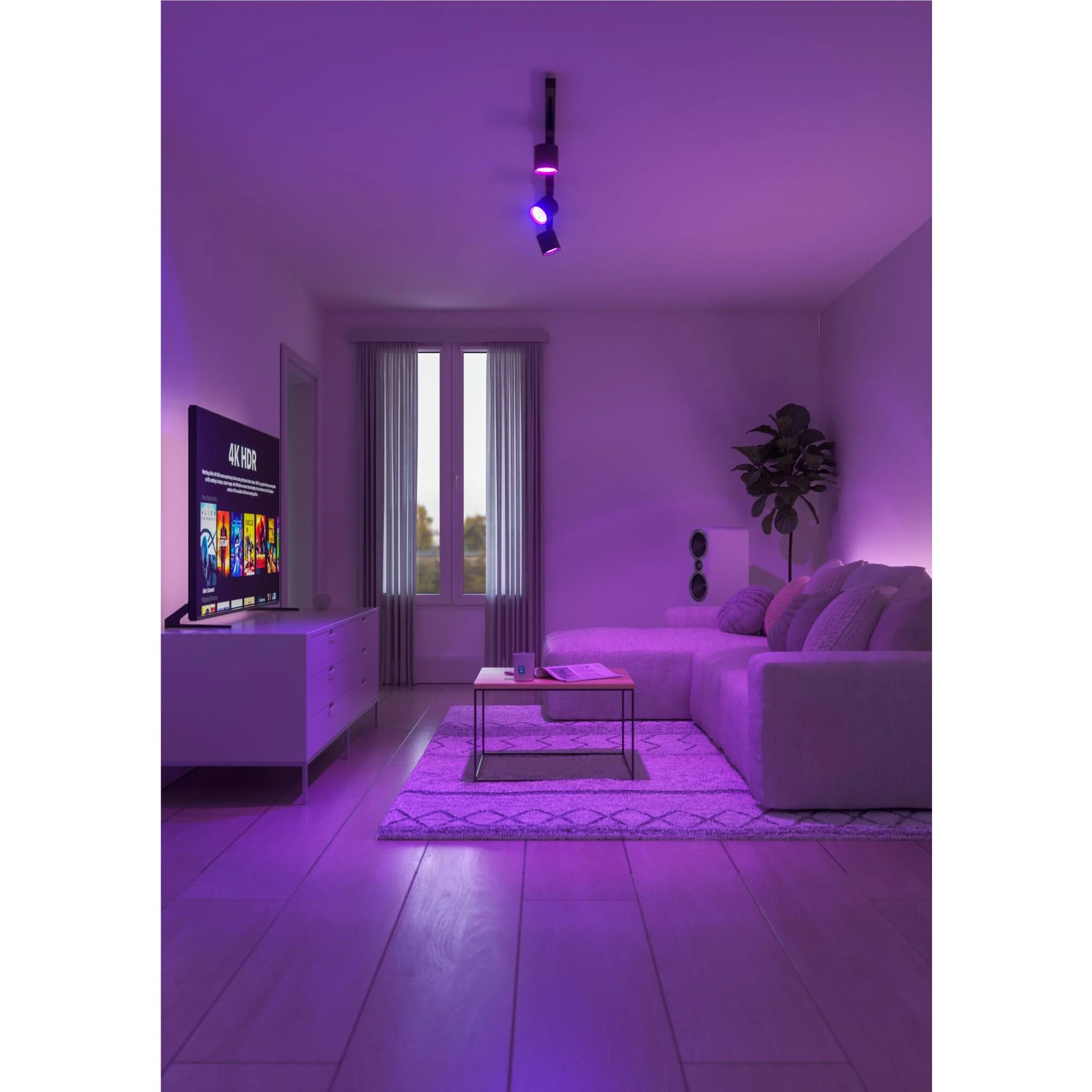 NANOLEAF Essentials Colour Smart LED Bulb GU10 (WIFI) [3 Pack] - Image 3