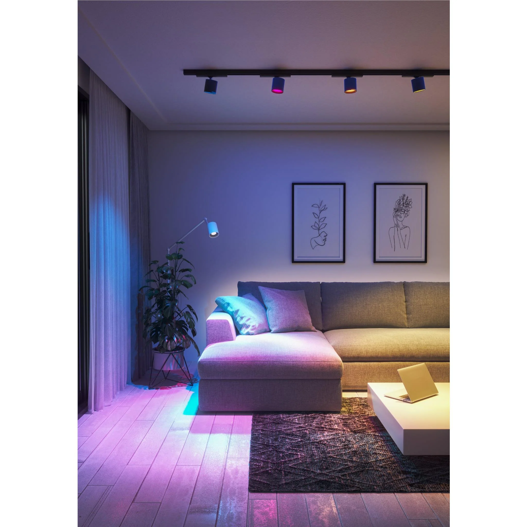 NANOLEAF Essentials Colour Smart LED Bulb GU10 (WIFI) [3 Pack] - Image 4