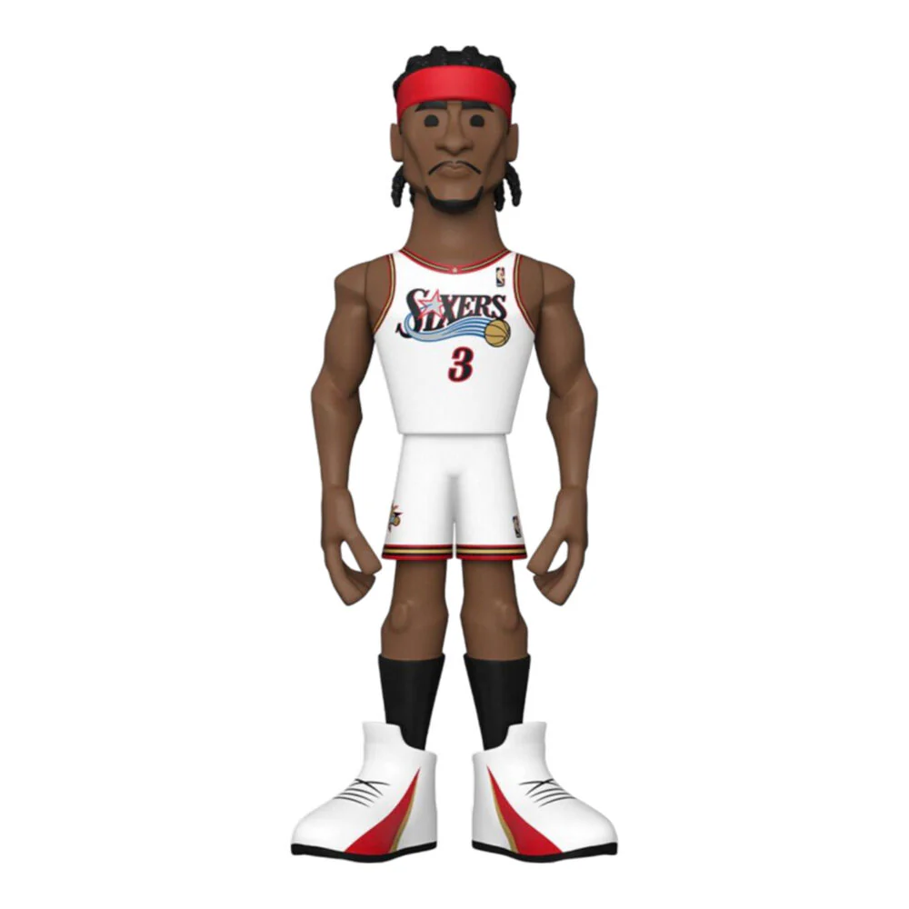 NBA Basketball Allen Iverson Philadelphia 76ers Sport Action Figure Toy 12"