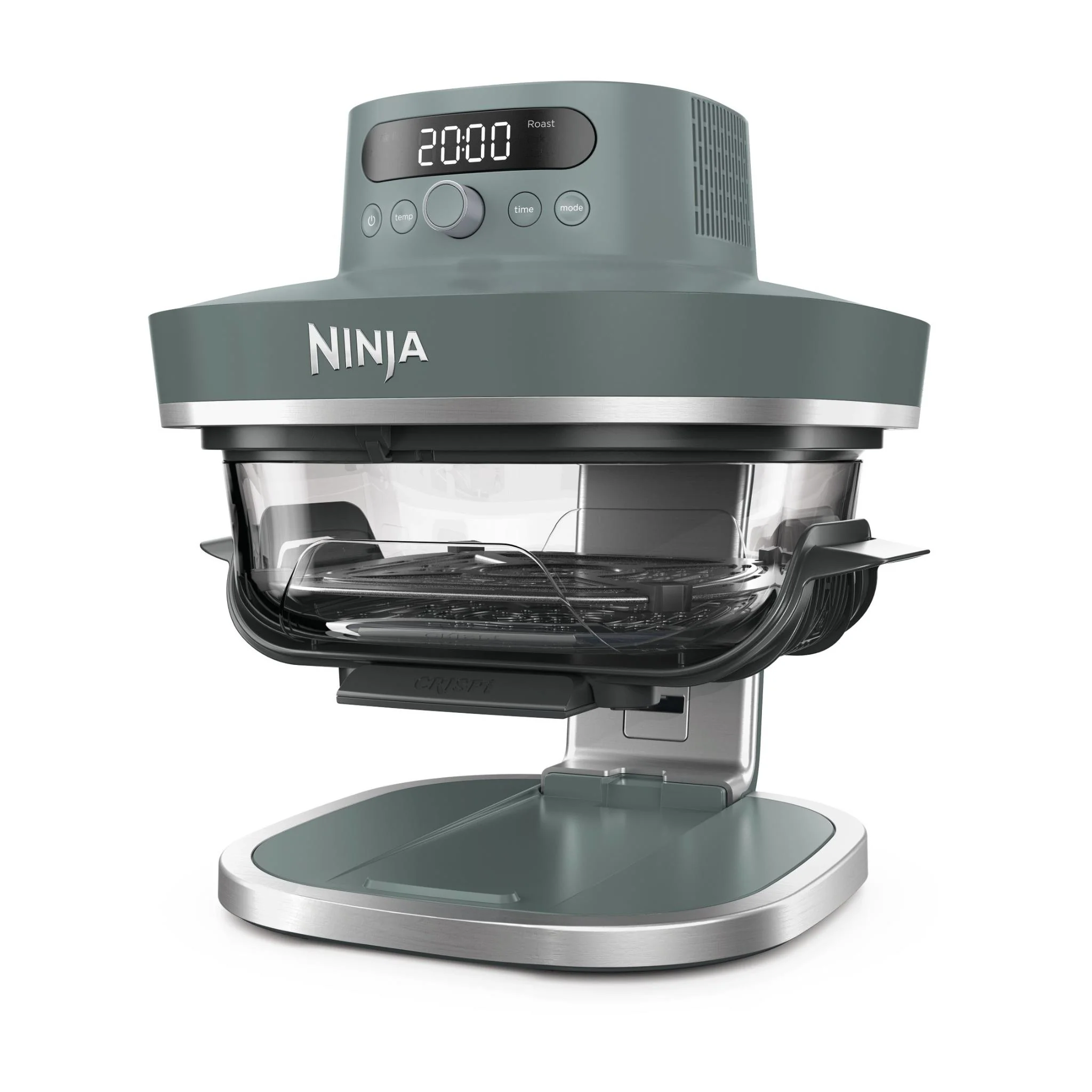 Ninja Crispi Pro 6-in-1 Countertop Glass Air Fryer (Ash Grey) - Image 4