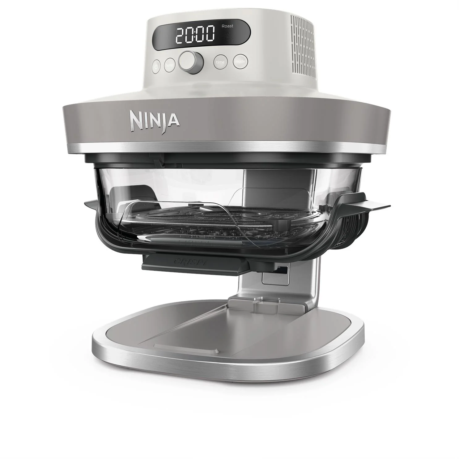 Ninja Crispi Pro 6-in-1 Countertop Glass Air Fryer (Bone) - Image 6