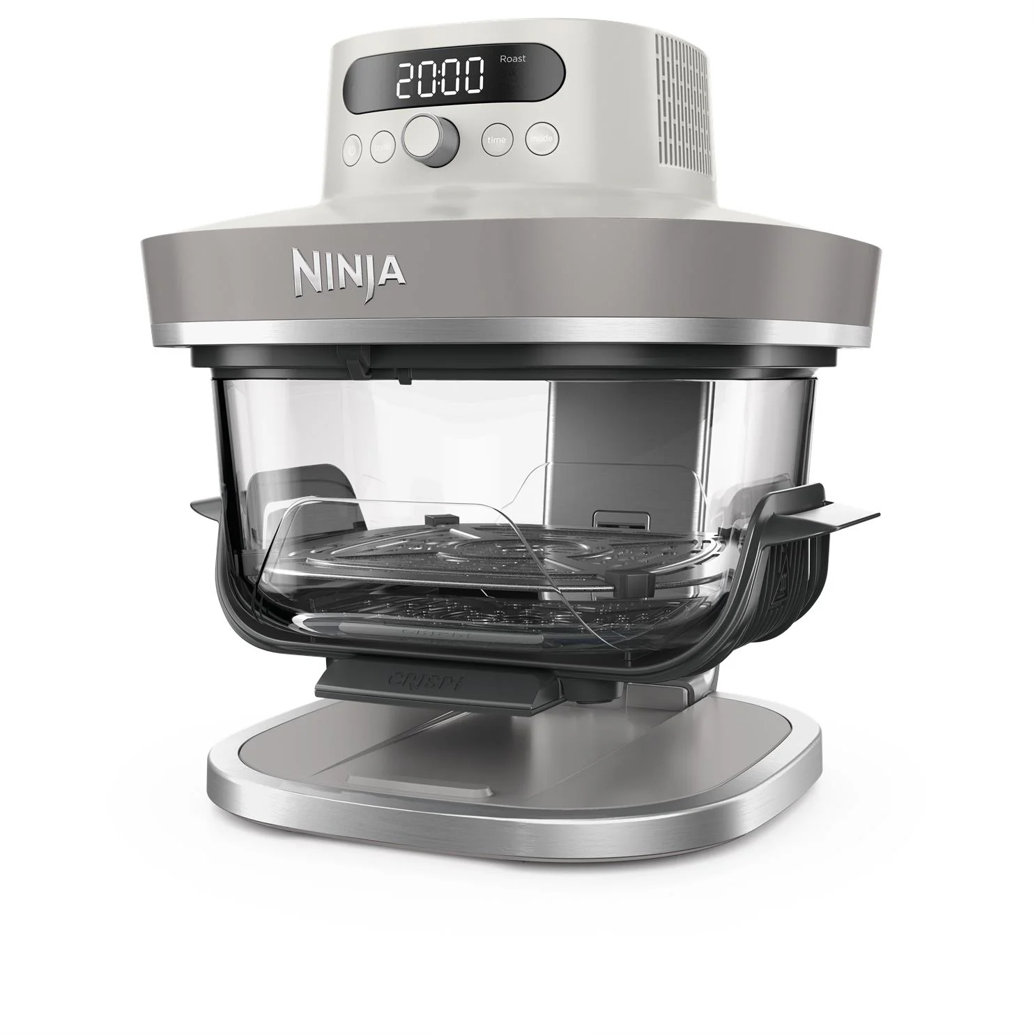 Ninja Crispi Pro 6-in-1 Countertop Glass Air Fryer (Bone) - Image 7