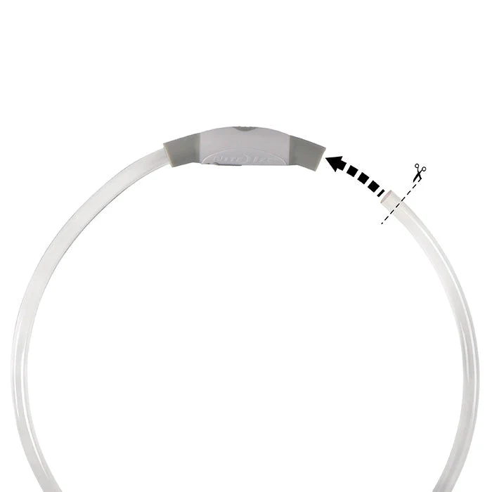 NiteHowl LED Safety Necklace Disc-O Select Rechargeable Dog Collar 30.5-68.5cm - Image 4